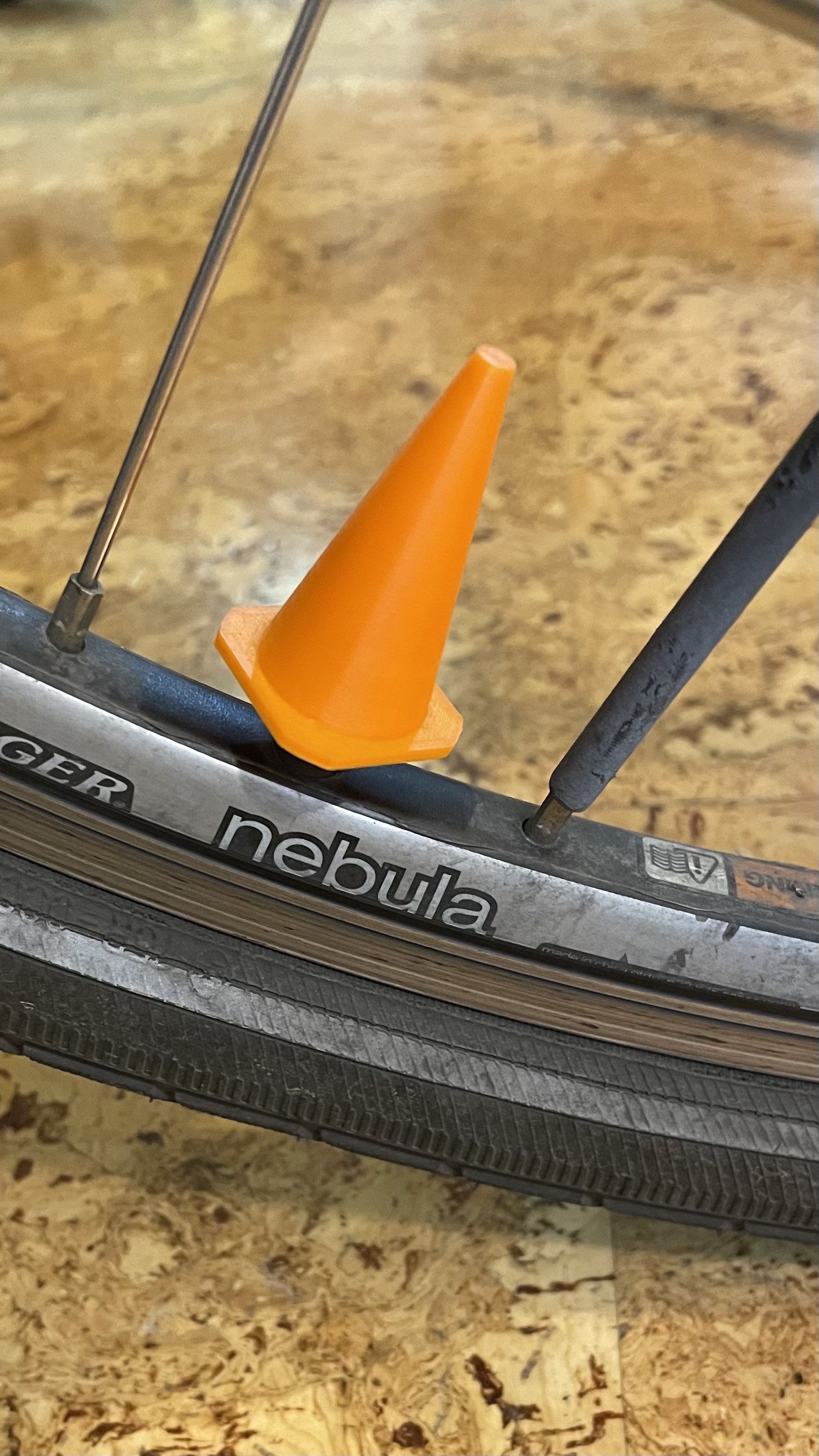 Traffic Cone Valve Stem Cap (Schrader)