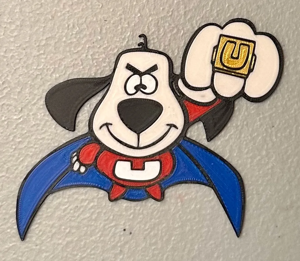 Multicolor Underdog Magnet by wotfan69 | Download free STL model ...