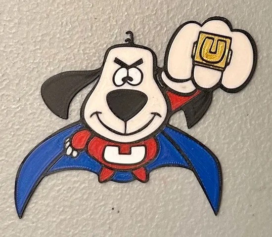 Multicolor Underdog Magnet