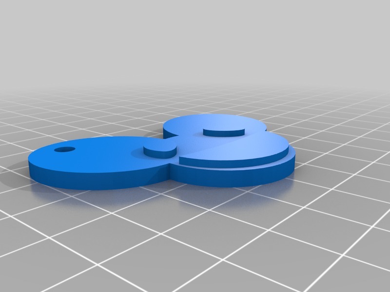Miniatura 2 do modelo 3D deadmau5 keychain