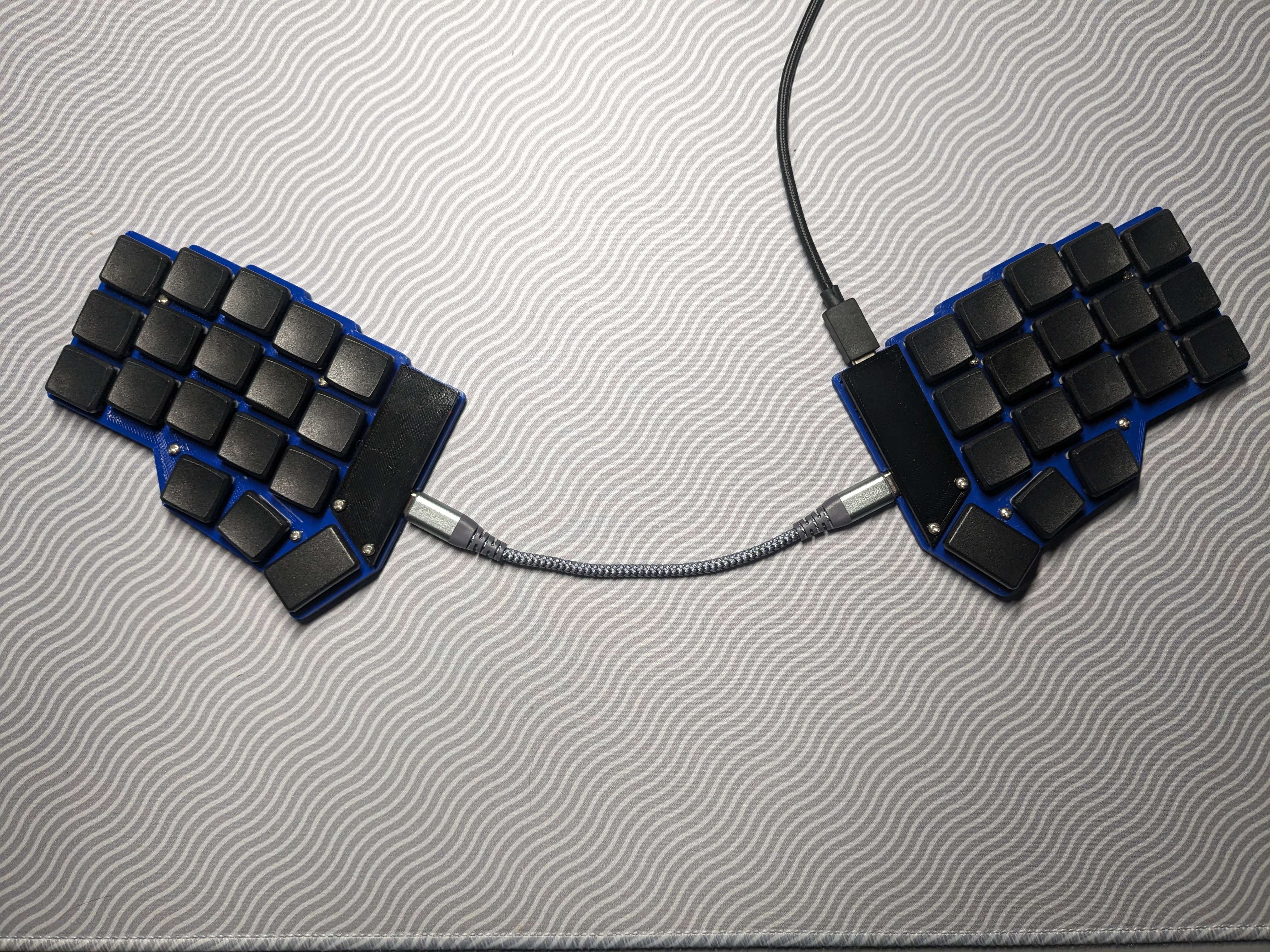 Low Profile Corne for handwiring