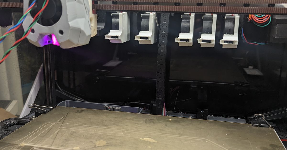 Voron Auxilary Part Cooling Fans by BRaff Download free STL model