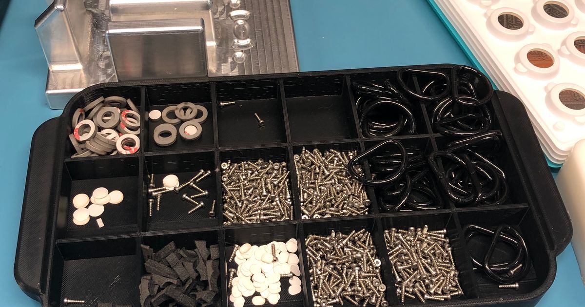 Hardware sorting tray. by printing_newbie Download free STL model