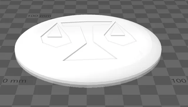 Runescape Coaster - Law Rune