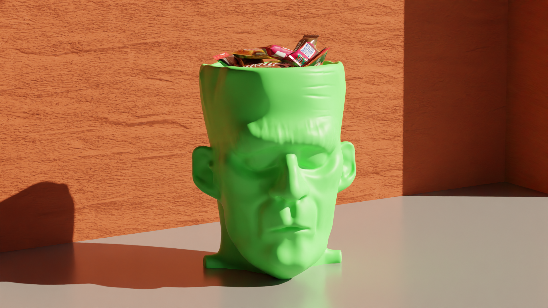 Frankenstein Candy Bowl - Halloween (Decoration)