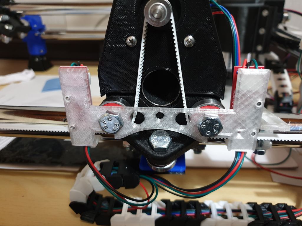 MPCNC Sliding Dual Sided EndStop RollerPlate