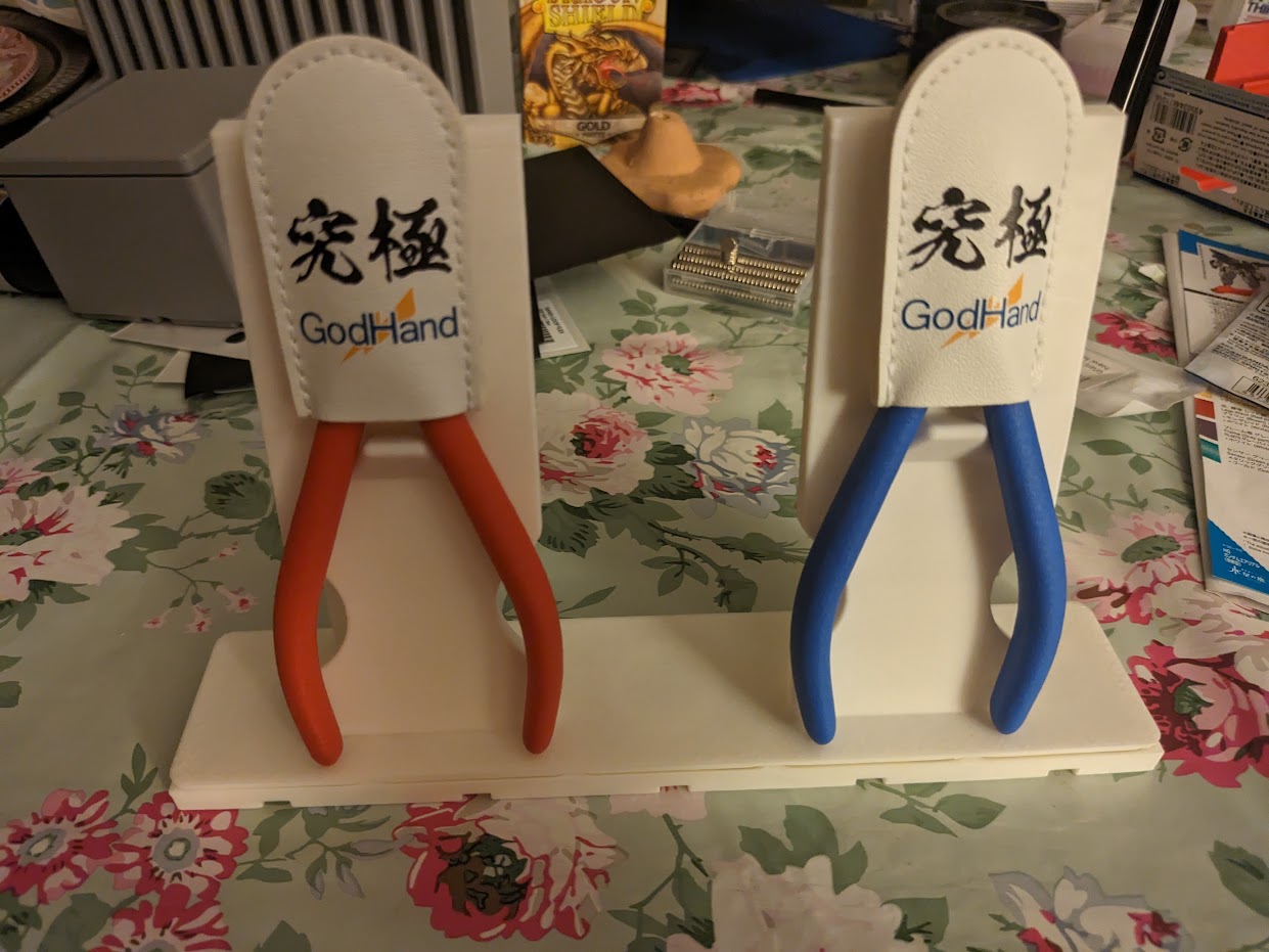 Gunpla Nipper Holder x2 Gridfinity Refined by MrTyton Download free