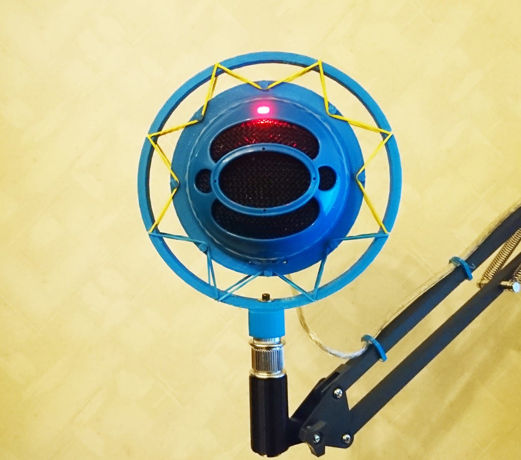 Blue Snowball shockmount for original stand