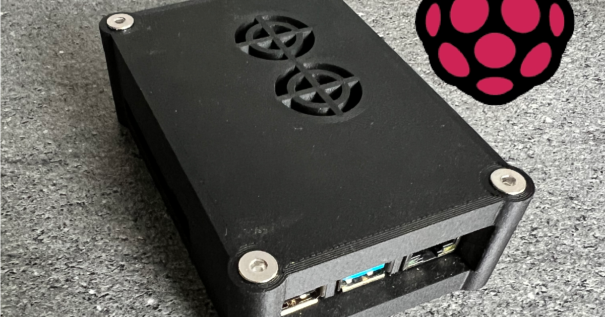 Raspberry Pi 4 Box von TCCLeatherface | Kostenloses STL-Modell ...