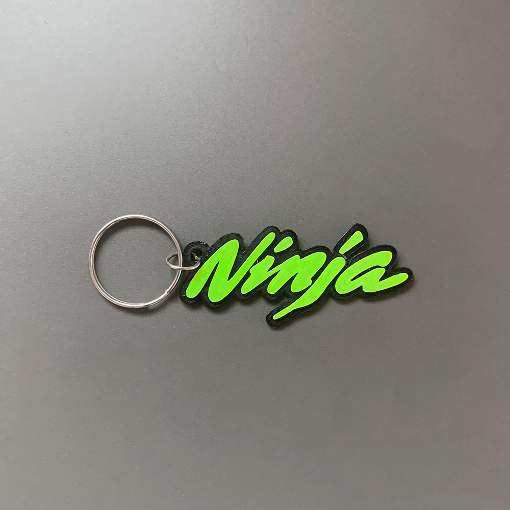 Kawasaki ninja keychain
