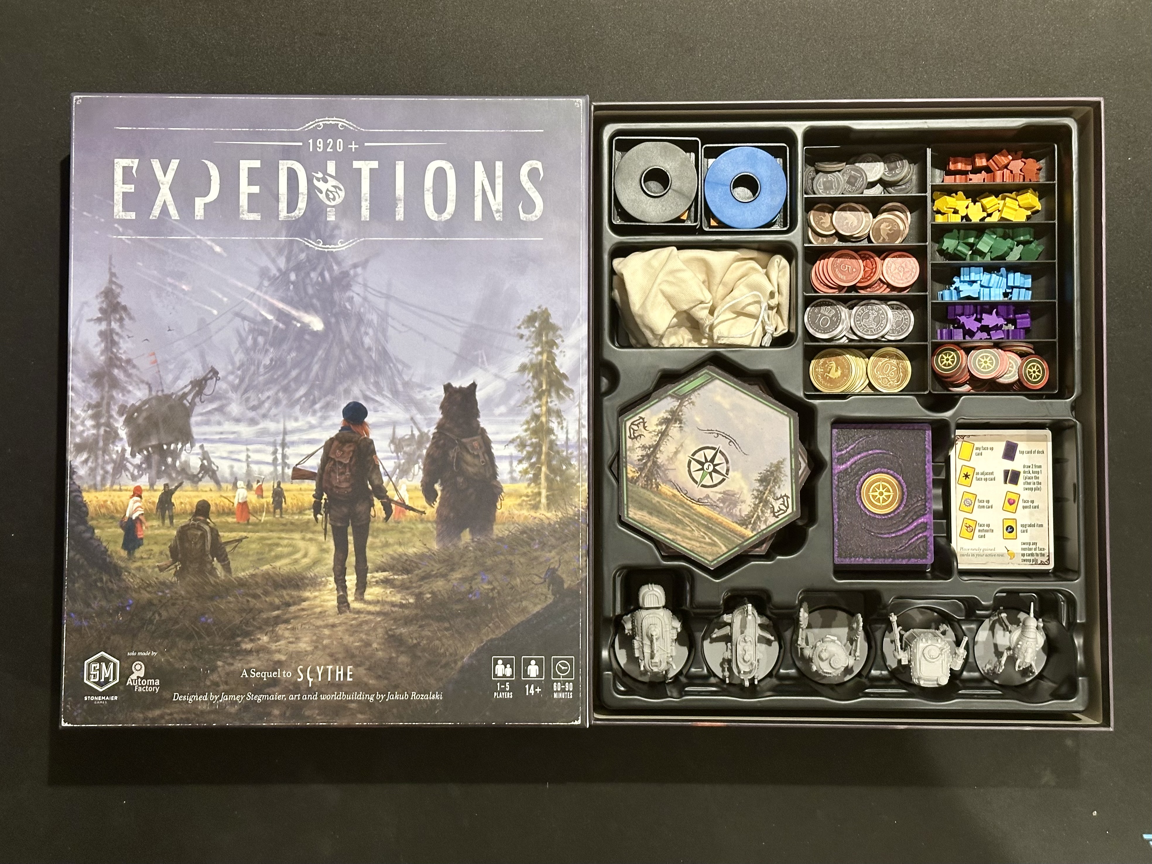 Expeditions Box Insert Pieces