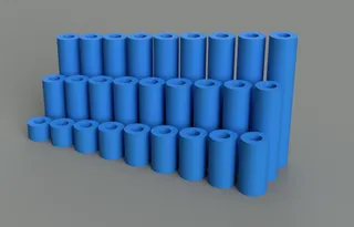 M3 Standoff Spacer Female-Female Round 4-30mm