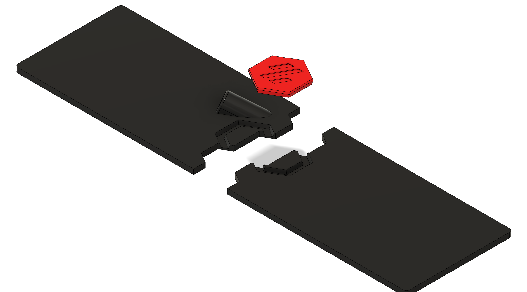 V0 Upper-Rear Bowden Inlet (URBI) - Split for V0 Printing
