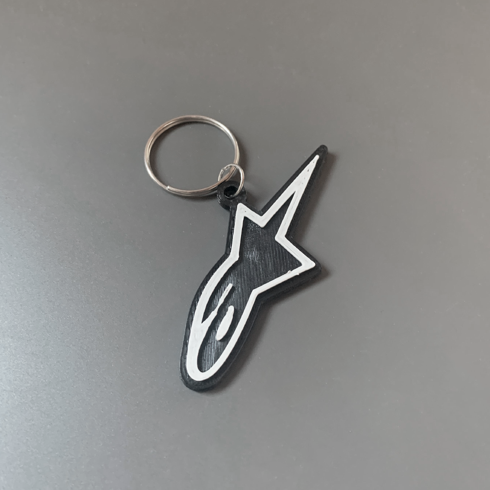 Miniatura 2 do modelo 3D Alpinestars keychain
