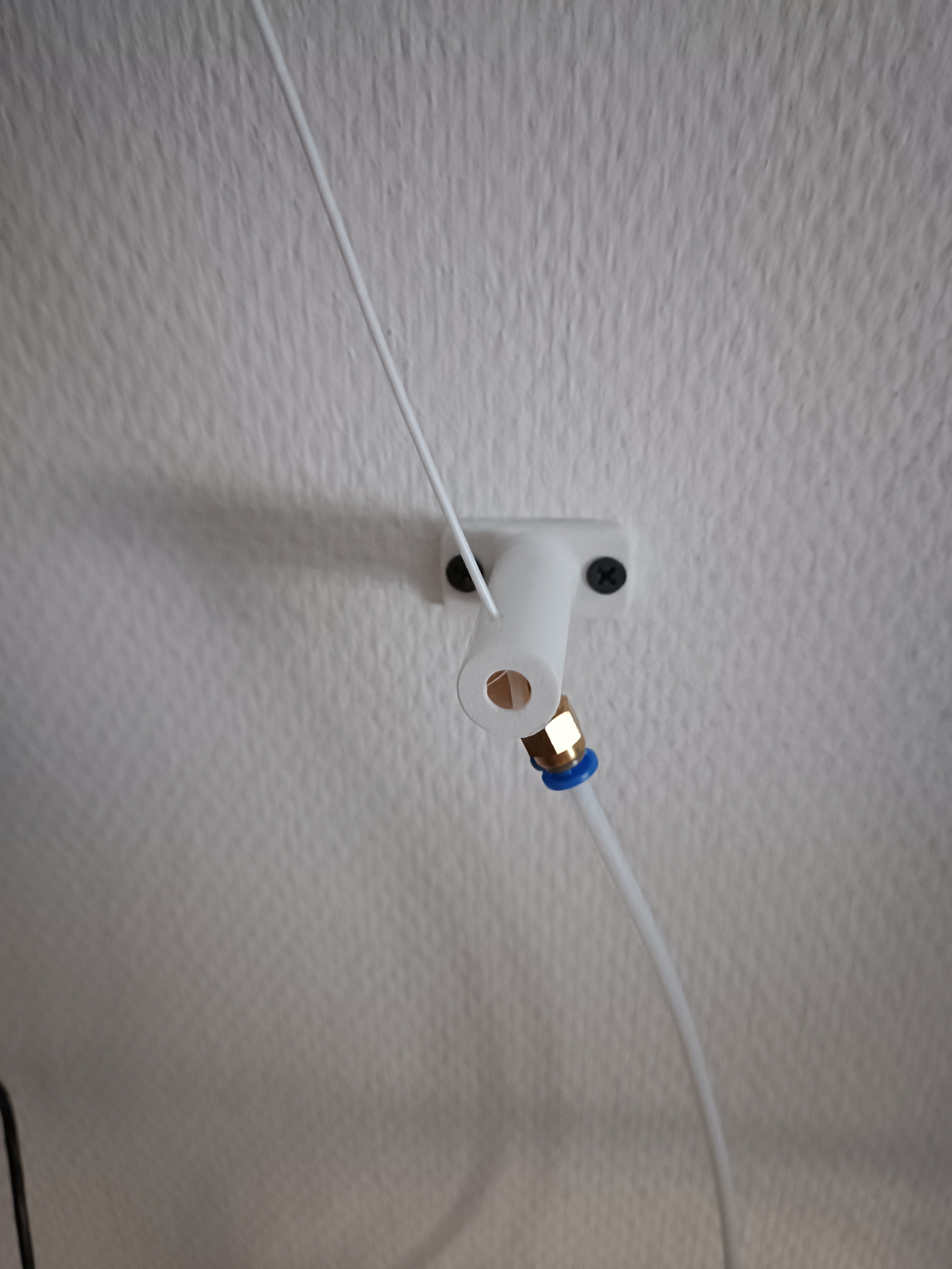 GB : PTFE wall mount guide - supportless / FR : Guide PTFE pour mur ...