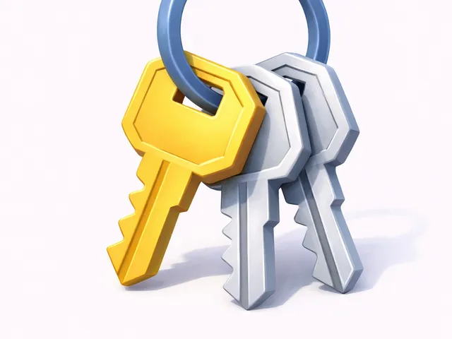 Low Poly Key Set