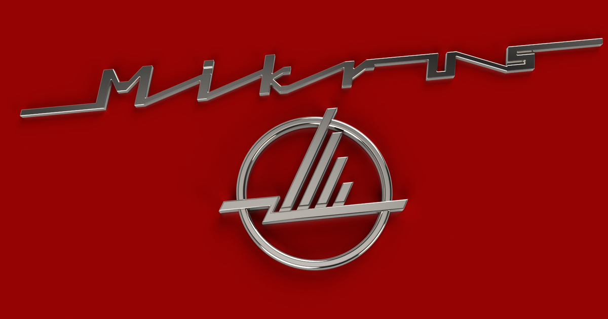 Mikrus MR 300 Sign And Logo By Tomek Download Free STL Model mikrus-mr-300-sign-and-logo-by-tomek-download-free-stl-model