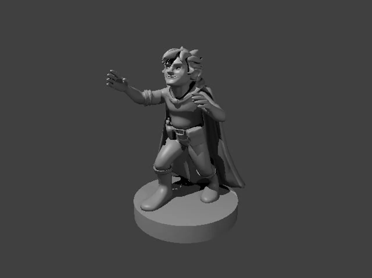 3D Printable Human Male Wizard 2 by FORG3D_MNL