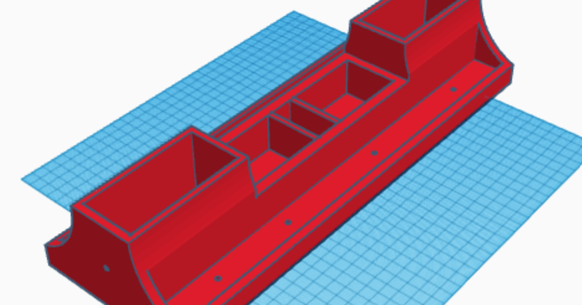 Free STL file Modular shelf brackets for 1x2 boards - command