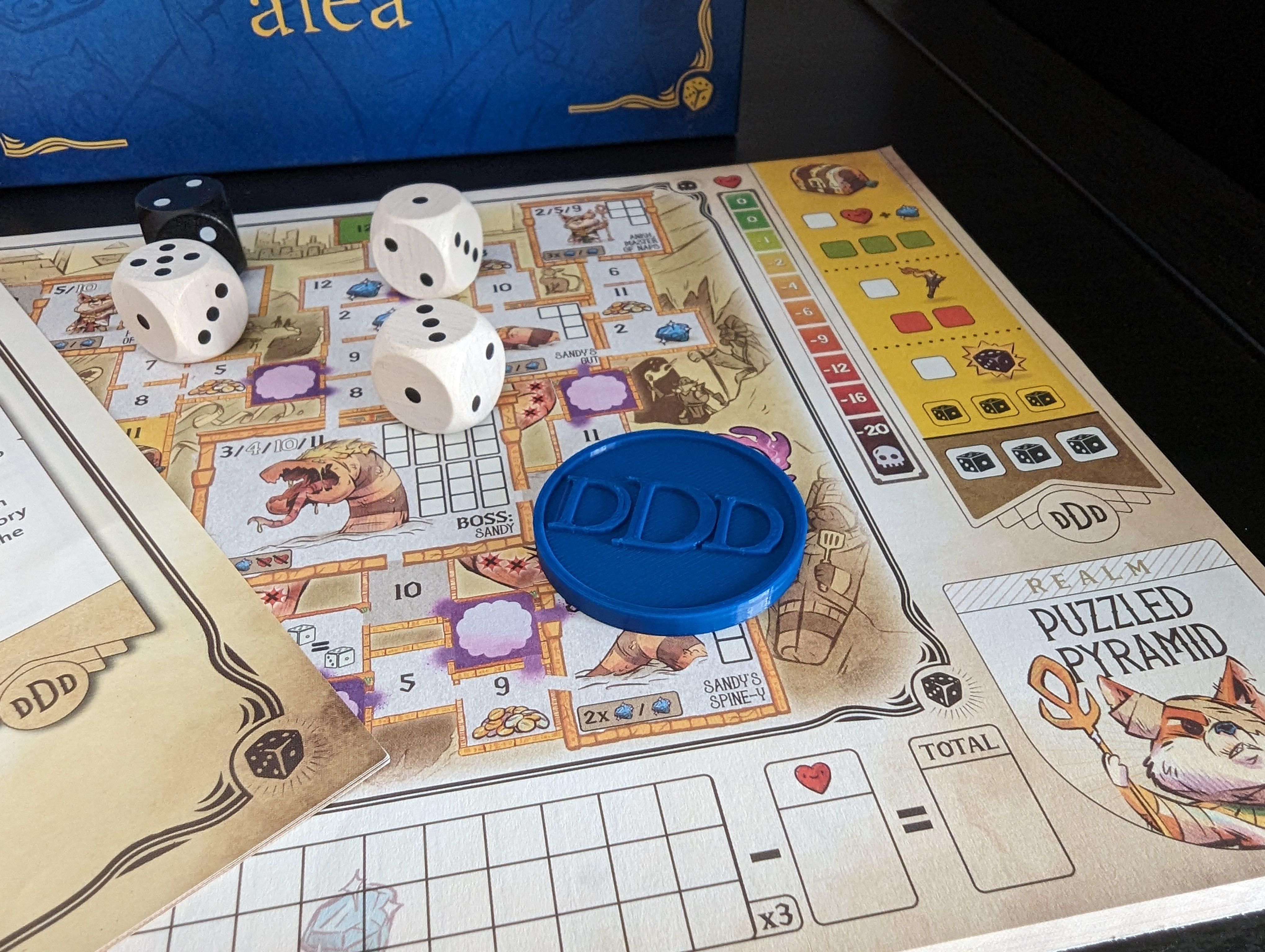 Player Token for Dungeons, Dice & Danger