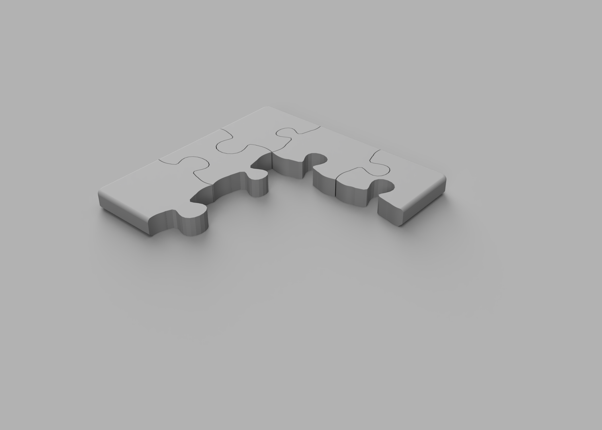A simple 9 pieces puzzle