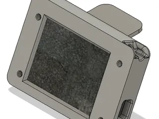 X Touch 2.8 screen mount by MDFPereira | Download free STL model ...