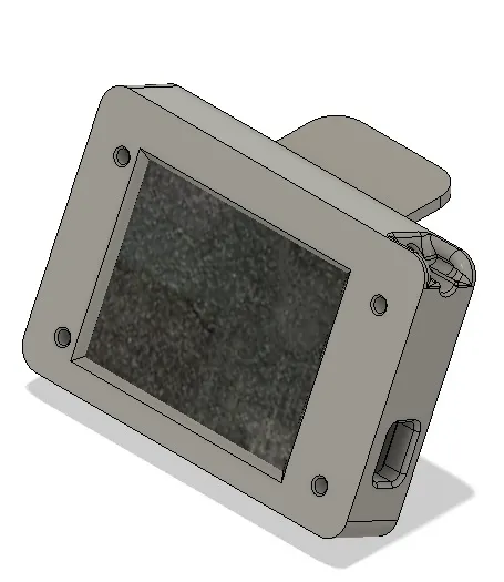 X Touch 2.8 screen mount by MDFPereira | Download free STL model ...