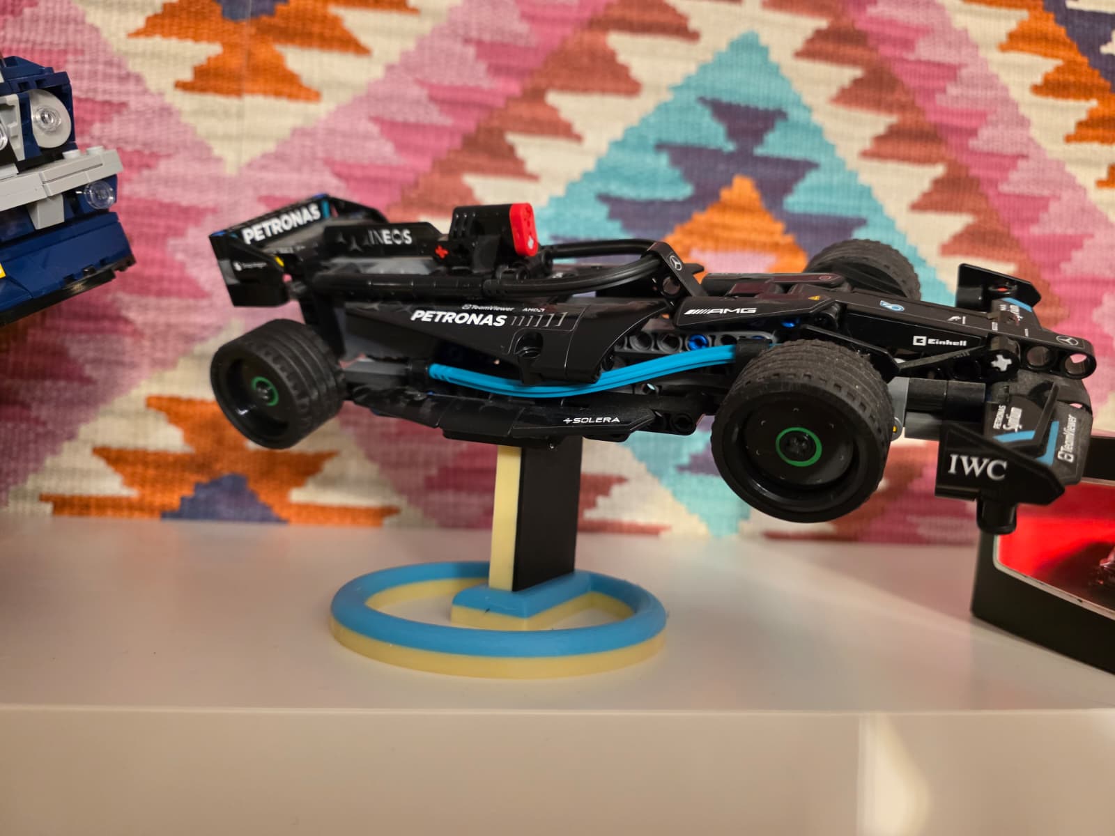 Lego 42165 Mercedes F1 Pull Back Desktop Or Shelf Stand