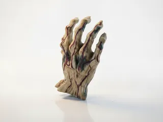 Vampire Hand Sculpture Halloween Decor 3D Printable