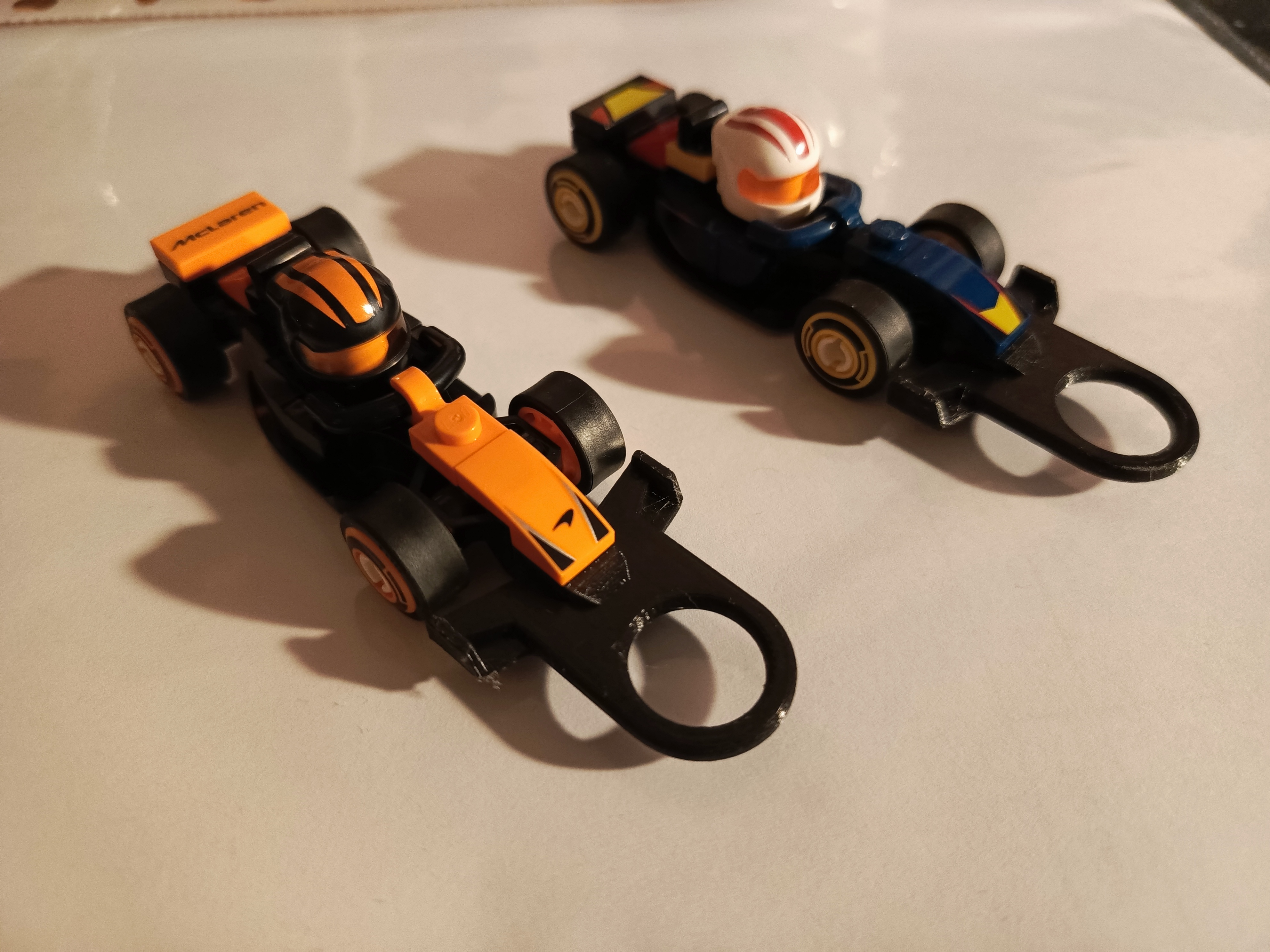 Keychain for LEGO Collectable Minifigure Formula 1 series