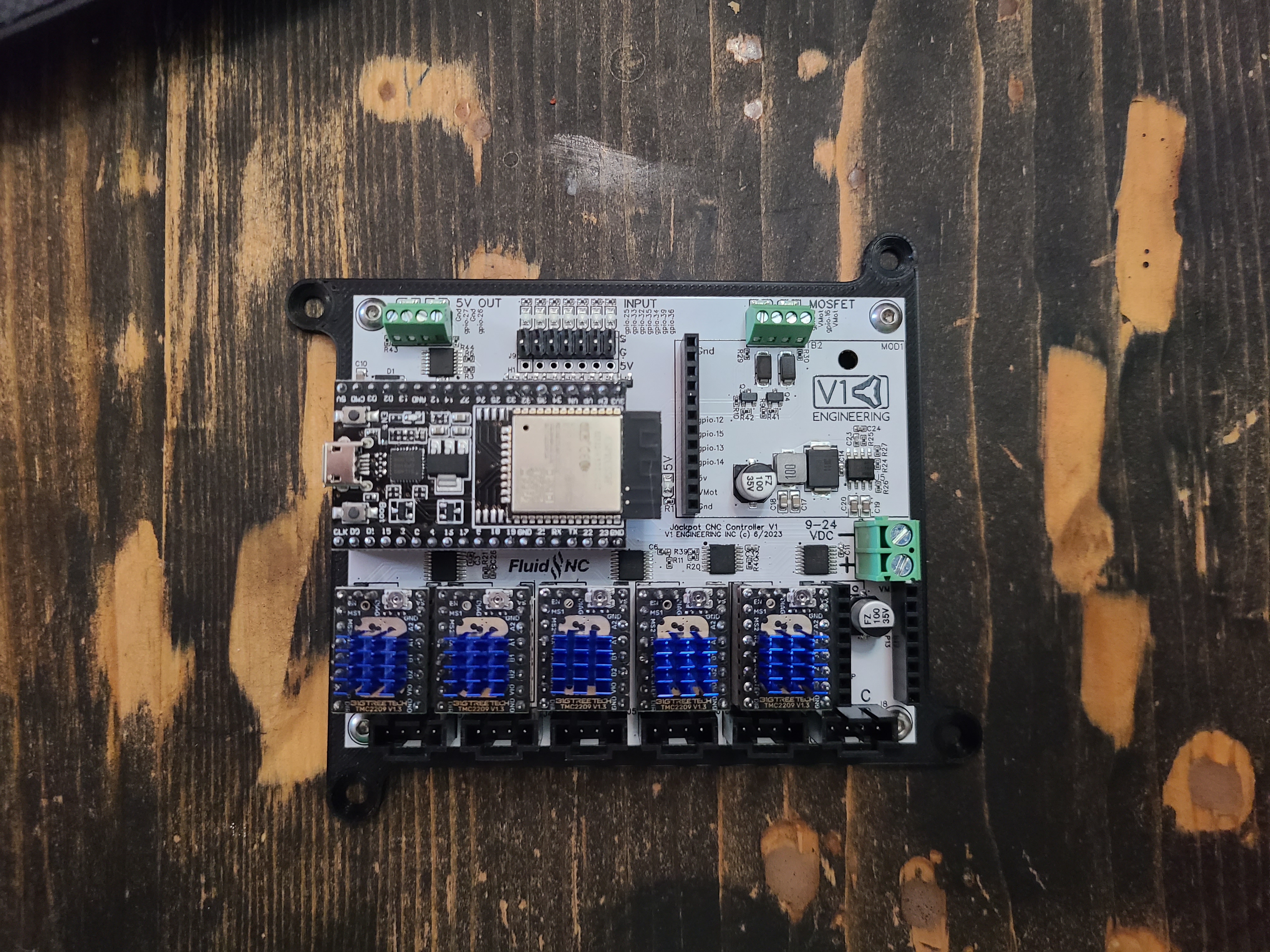 Jackpot CNC board mount