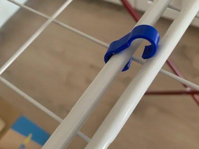 Connector for (laundry) drying rack, airer