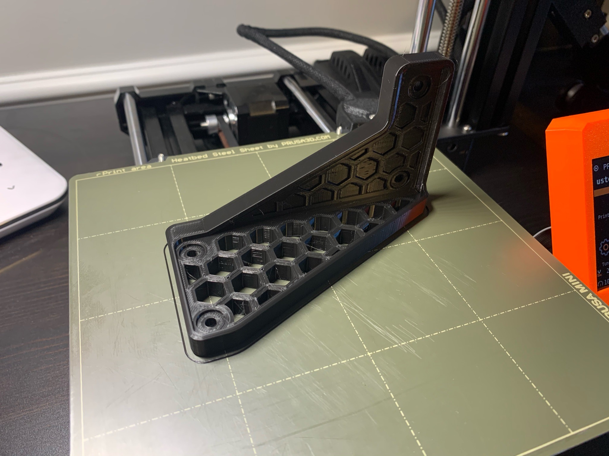 Prusa Mini Z-axis brace (for smaller screws)