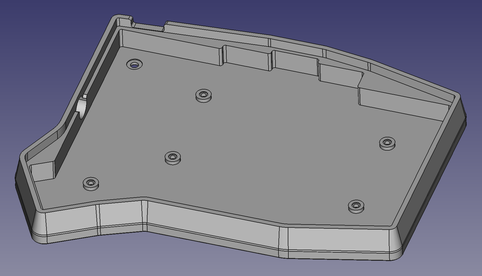 Sofle v2 Case with Lids by round_circle | Download free STL model ...