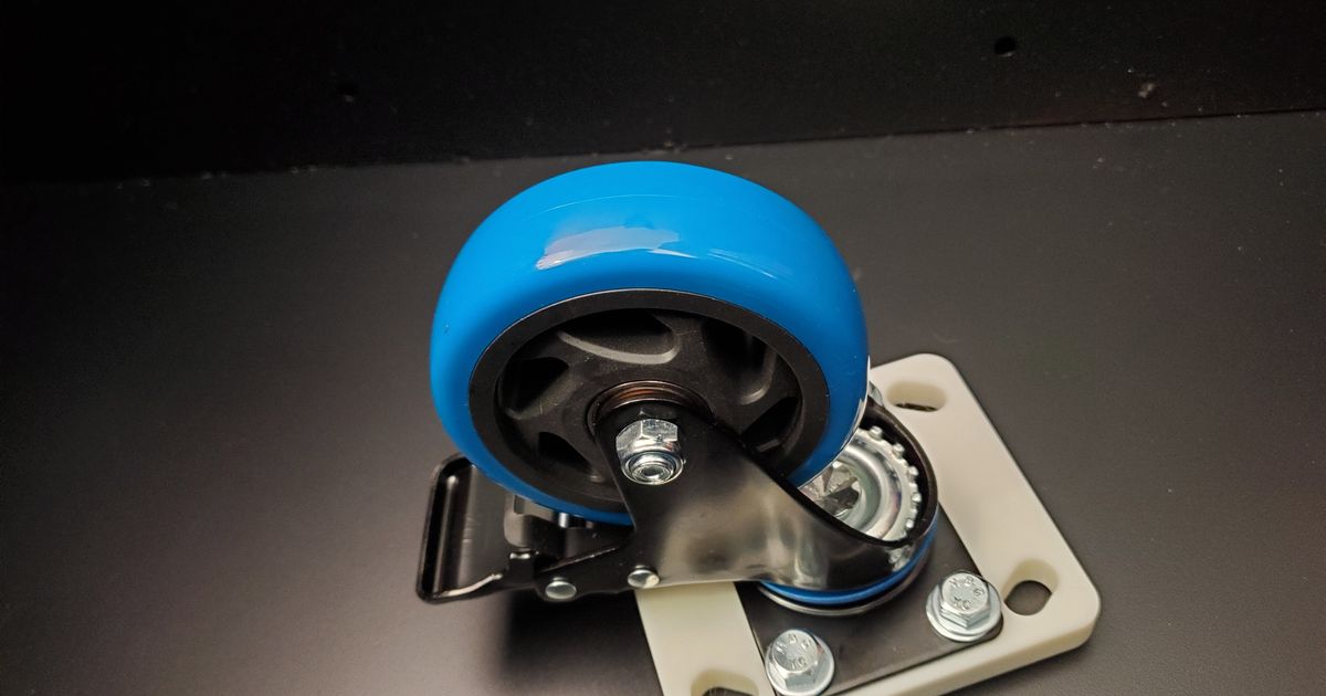 Caster Adapter for Husky HD by Download free STL