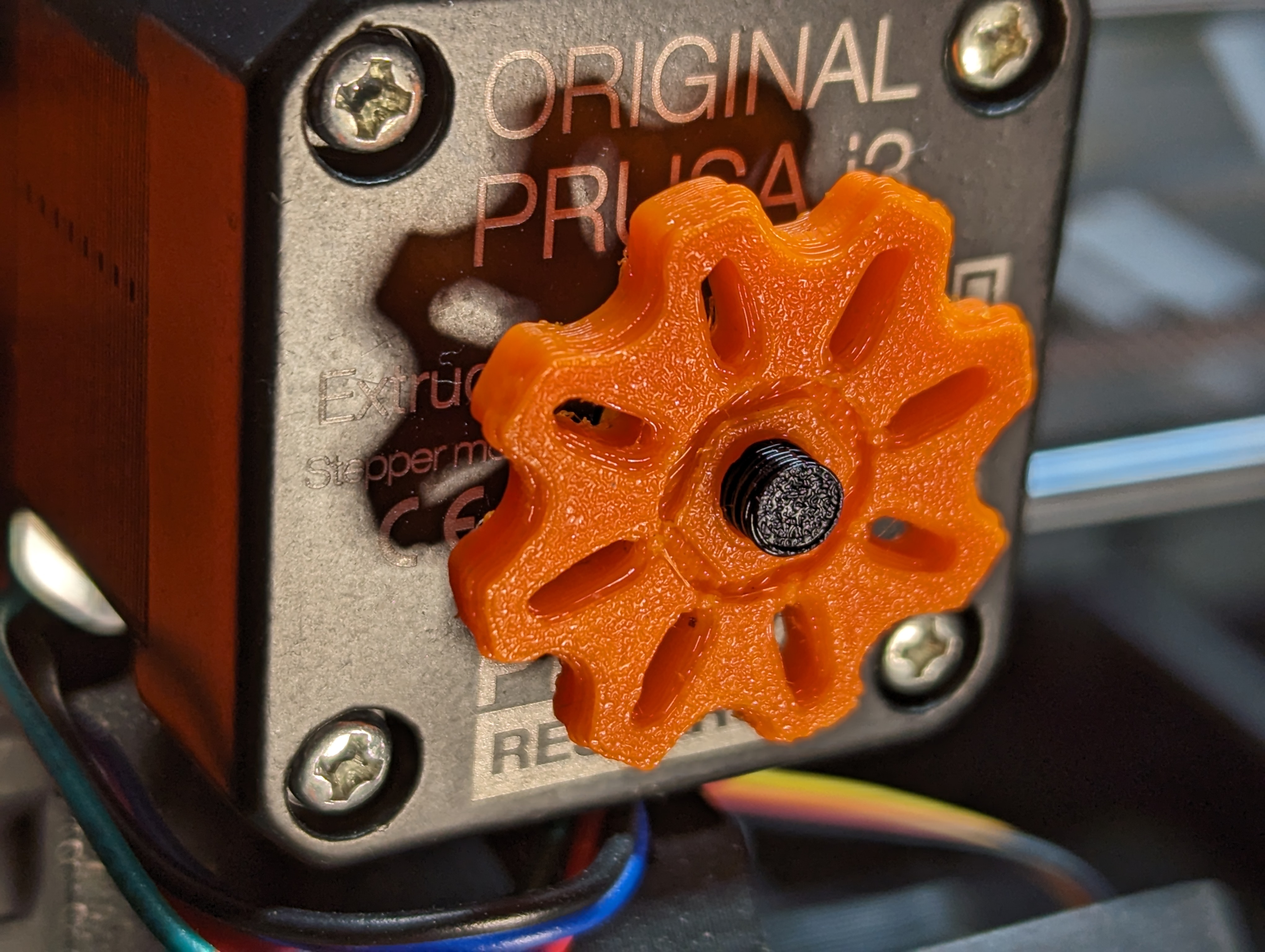 Extruder wheel "handwheel" / Extruderrad "Handrad"