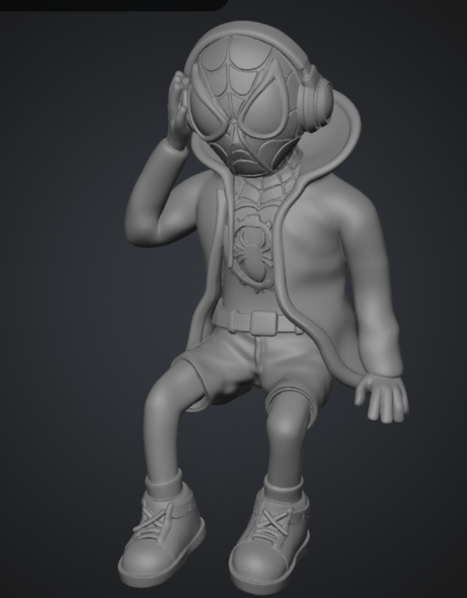 miles topper 3D model