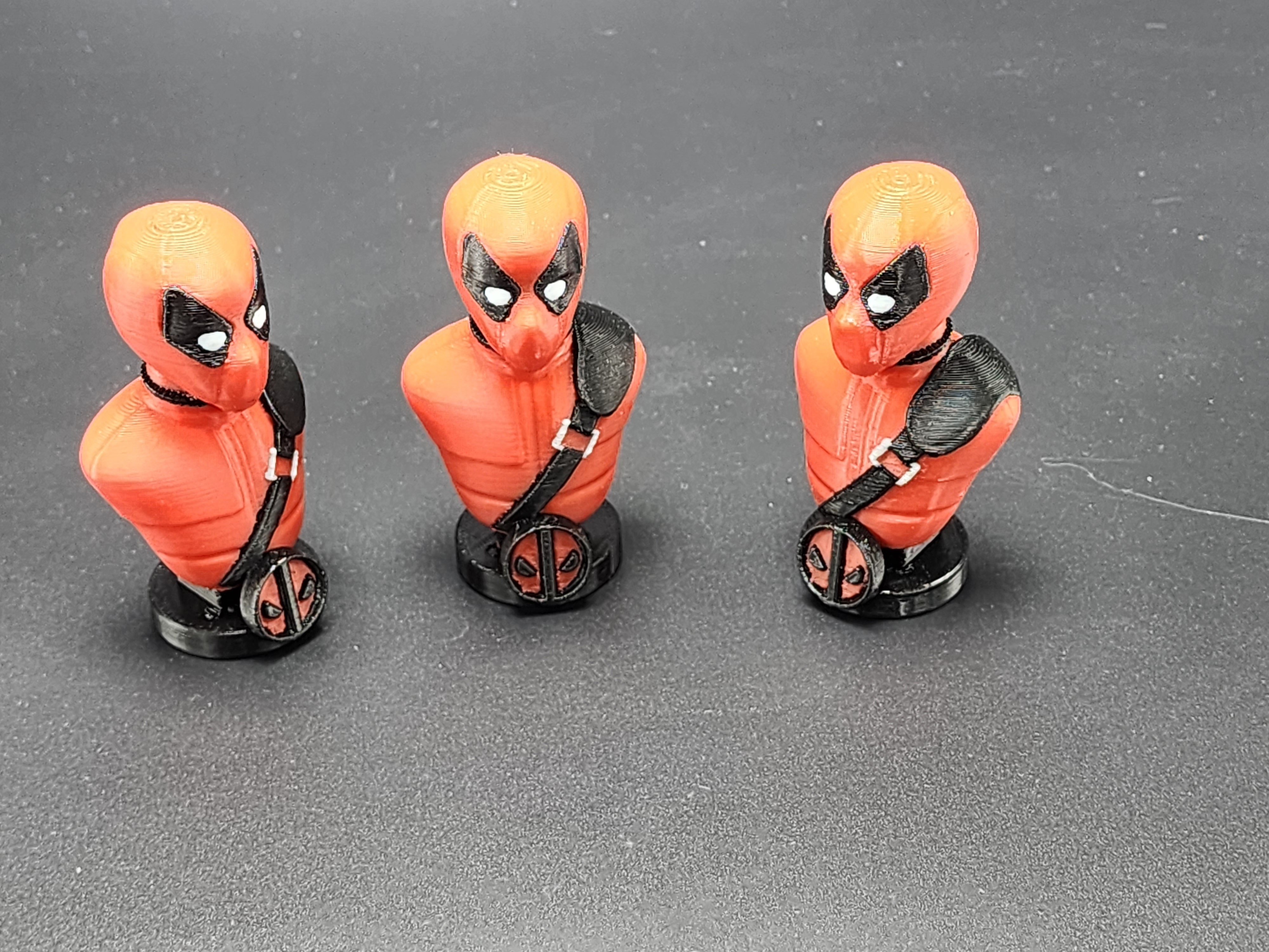 Deadpool bust multicolor remix for Bambu labs
