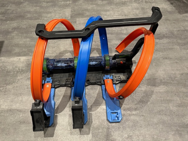 Hot Wheels Korkenzieher-Crash Trackset -Clip - corkscrew crash
