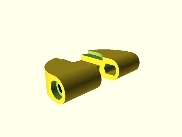 Logitech C270 hinge mount openscad