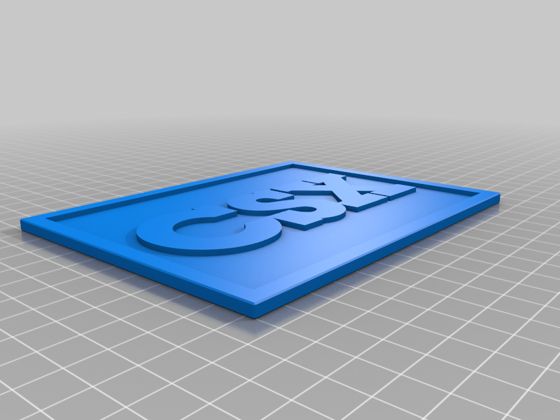 CSX Train Sign 3D print or Laser by Gordyt47 | Download free STL model ...