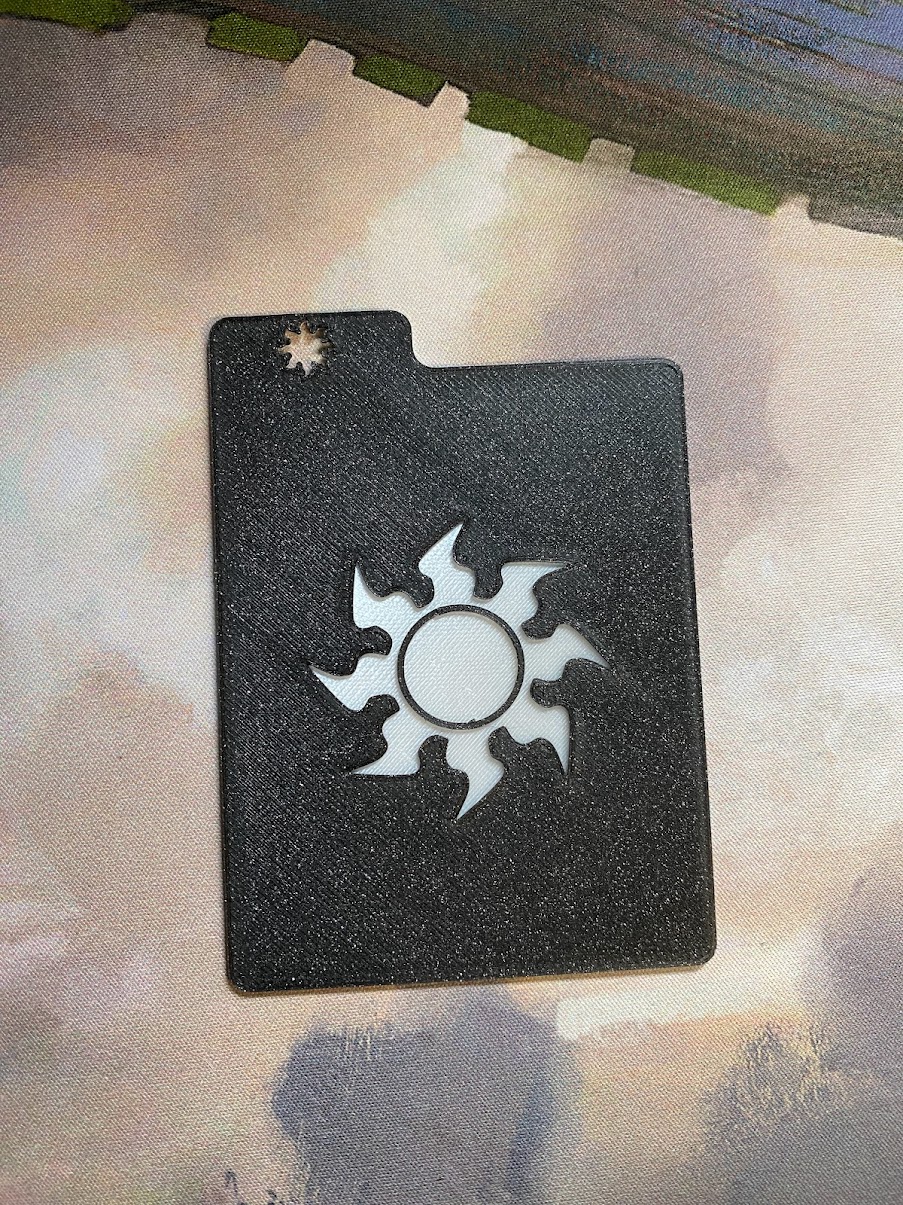 Plains Land / White Mana MTG card divider