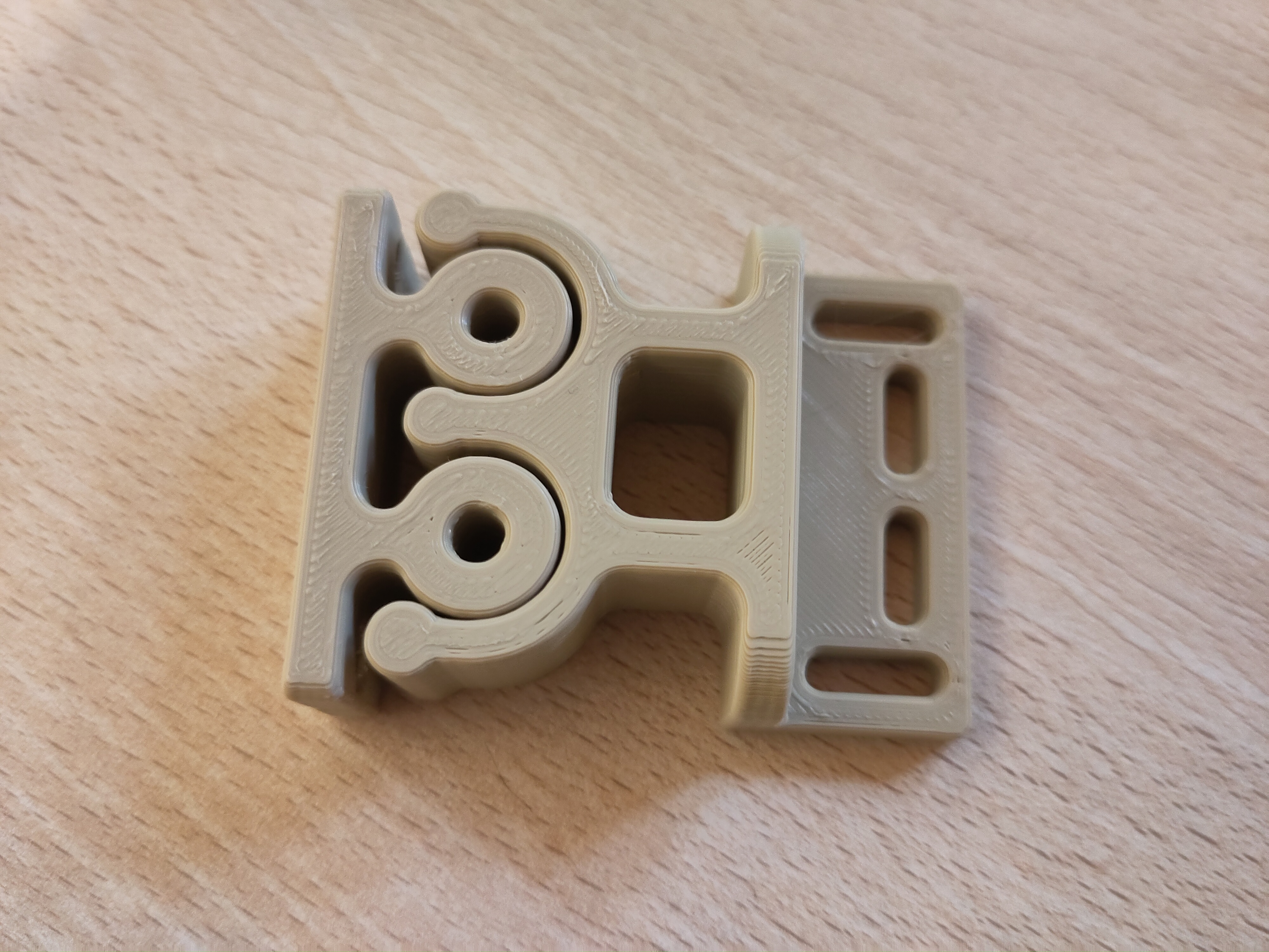 Ultra Strong Latch for Drawers or Closets 3D model thumbnail
