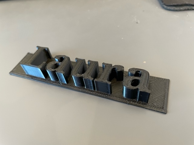Miniatura 7 do modelo 3D Customizable Nameplates
