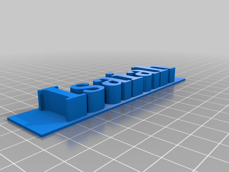 Miniatura 11 do modelo 3D Customizable Nameplates