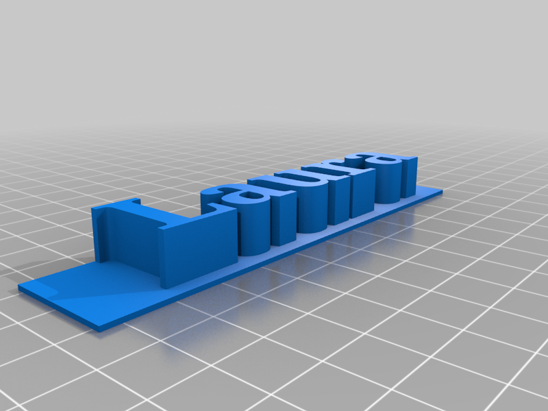 Miniatura 12 do modelo 3D Customizable Nameplates