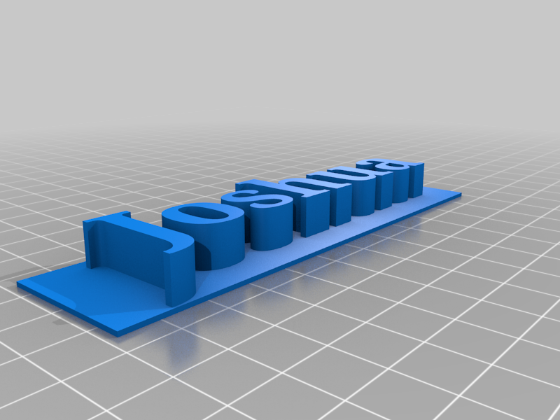 Miniatura 13 do modelo 3D Customizable Nameplates
