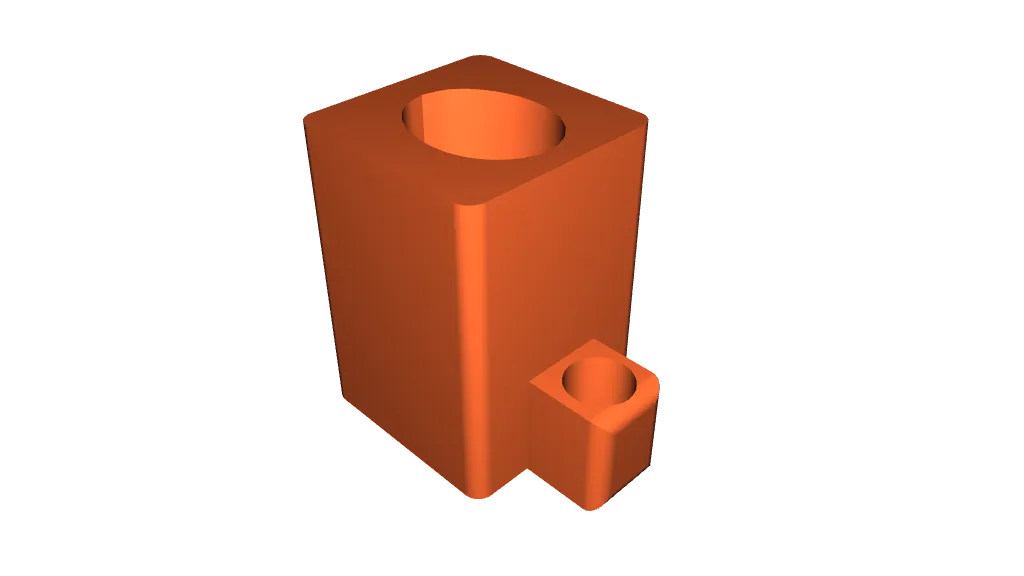 New to 3D modeling and made a holder for the Milk Frother/Egg Beater I have  plus to hold a AA battery. It took six hours of losing my mind so come flex