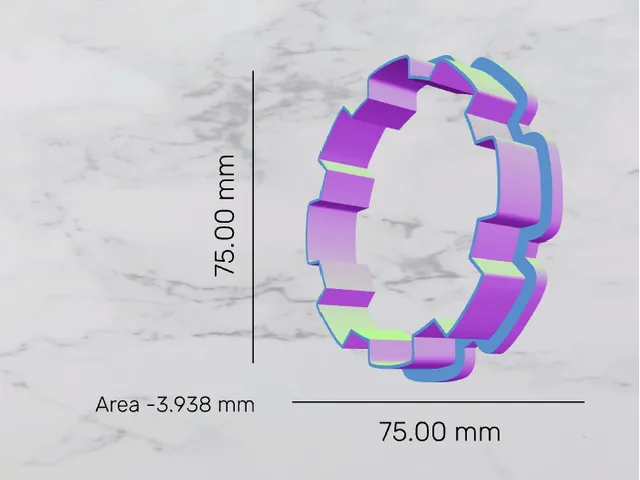 Gear Cookie Cutter