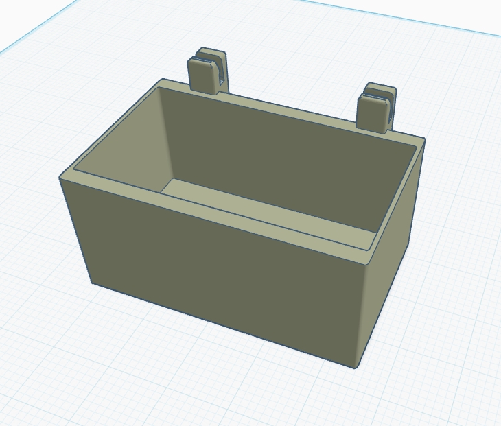 E-track box 4 3/4 inches